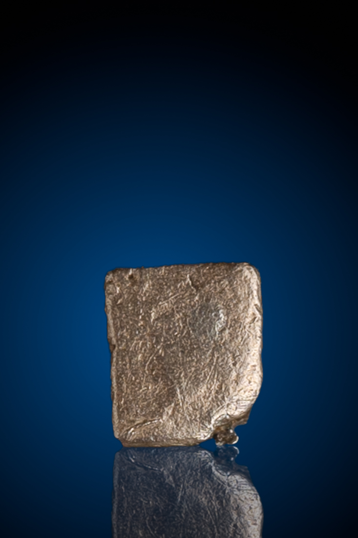 Rare Shiny and Dense Platinum Crystal Nugget - Russia (image for) Rare Shiny and Dense Platinum Crystal Nugget - Russia